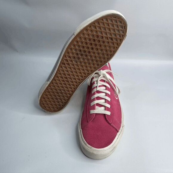 Vans Men's Sid Dx Anaheim Factory Suede Skate Shoes OG Pink OG White Size 11 - Picture 7 of 10